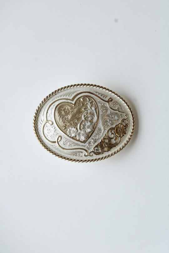 Montana Silversmith Columbus, Montana Two-Tone Belt Buckle