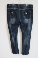 Distressed Denim Jeans | 40X32