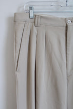 Falone Beige Dress Pants | 36X27