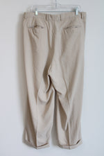 Falone Beige Dress Pants | 36X27