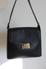 Kate Spade Black Pebble Leather Stewart Street Lynea Satchel Purse