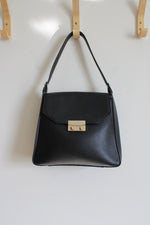 Kate Spade Black Pebble Leather Stewart Street Lynea Satchel Purse