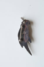Vintage Sterling Silver Parrot Pin/Necklace Pendant