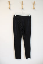 New York & Company Soho Jeans Black Lace Patterned Leggings | S