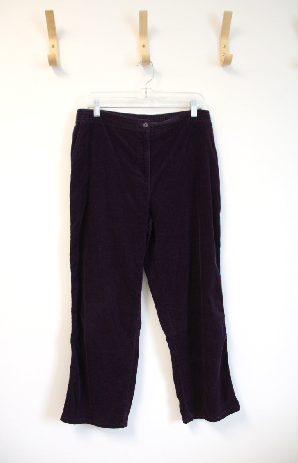 White Stag Purple Corduroy Pants | 16 Petite