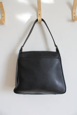 Kate Spade Black Pebble Leather Stewart Street Lynea Satchel Purse