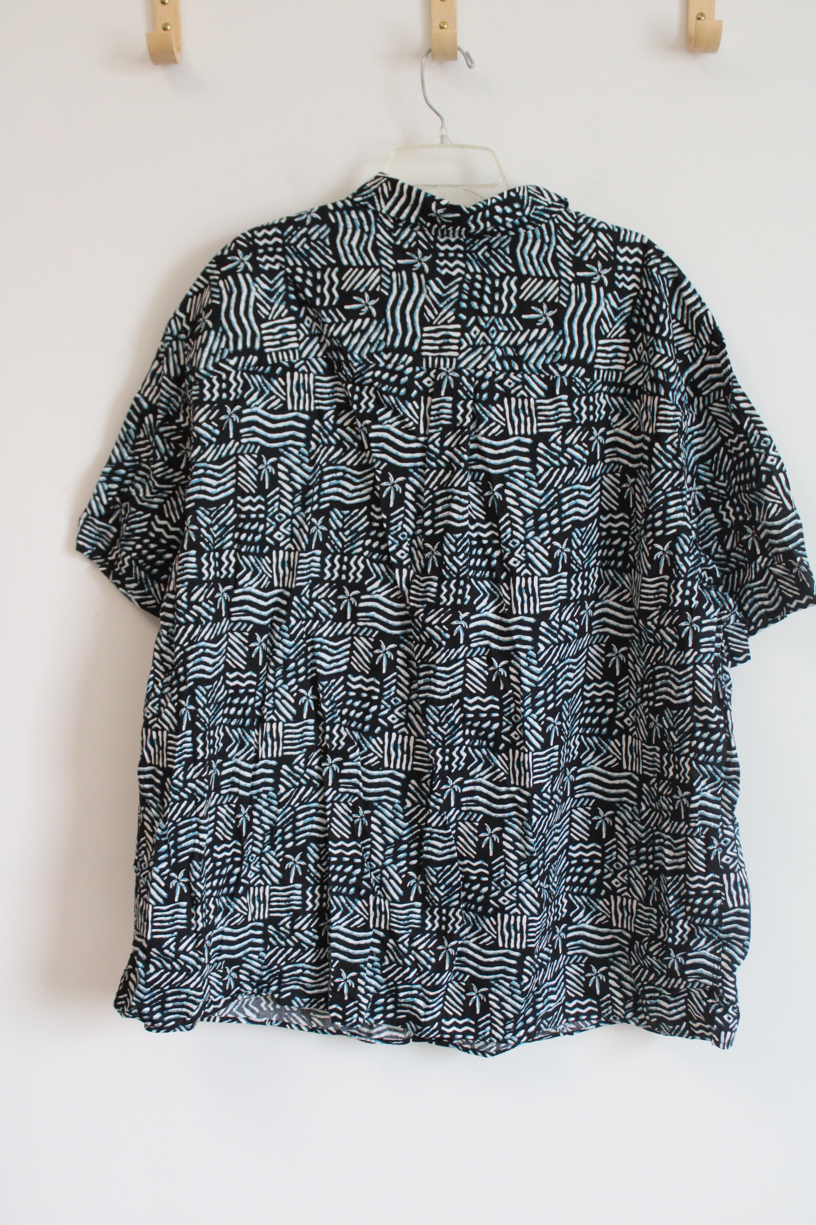 NEW Oak Hill Blue Tiki Shirt | 2XL