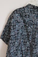 NEW Oak Hill Blue Tiki Shirt | 2XL