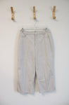 Geoffrey Beene Khaki Capri Pants | 6
