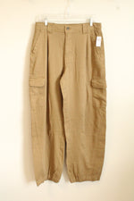 NEW Old Navy Khaki Cotton Cargo Joggers | M-T