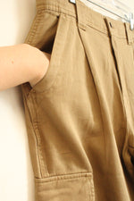 NEW Old Navy Khaki Cotton Cargo Joggers | M-T