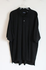 IZOD Black Polo Shirt | XL