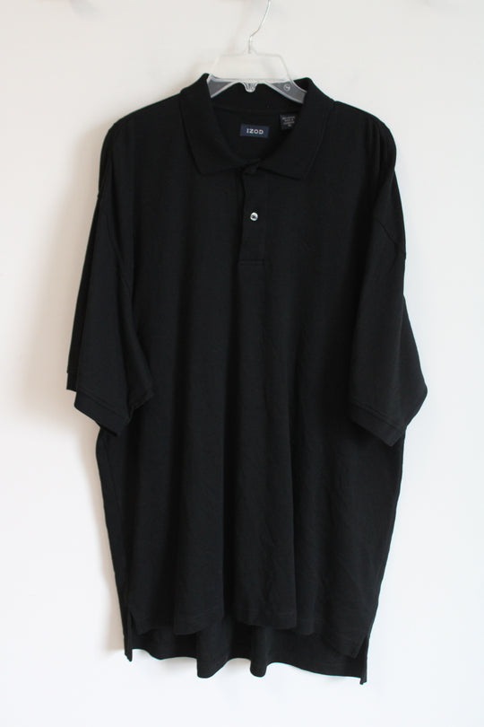 IZOD Black Polo Shirt | XL