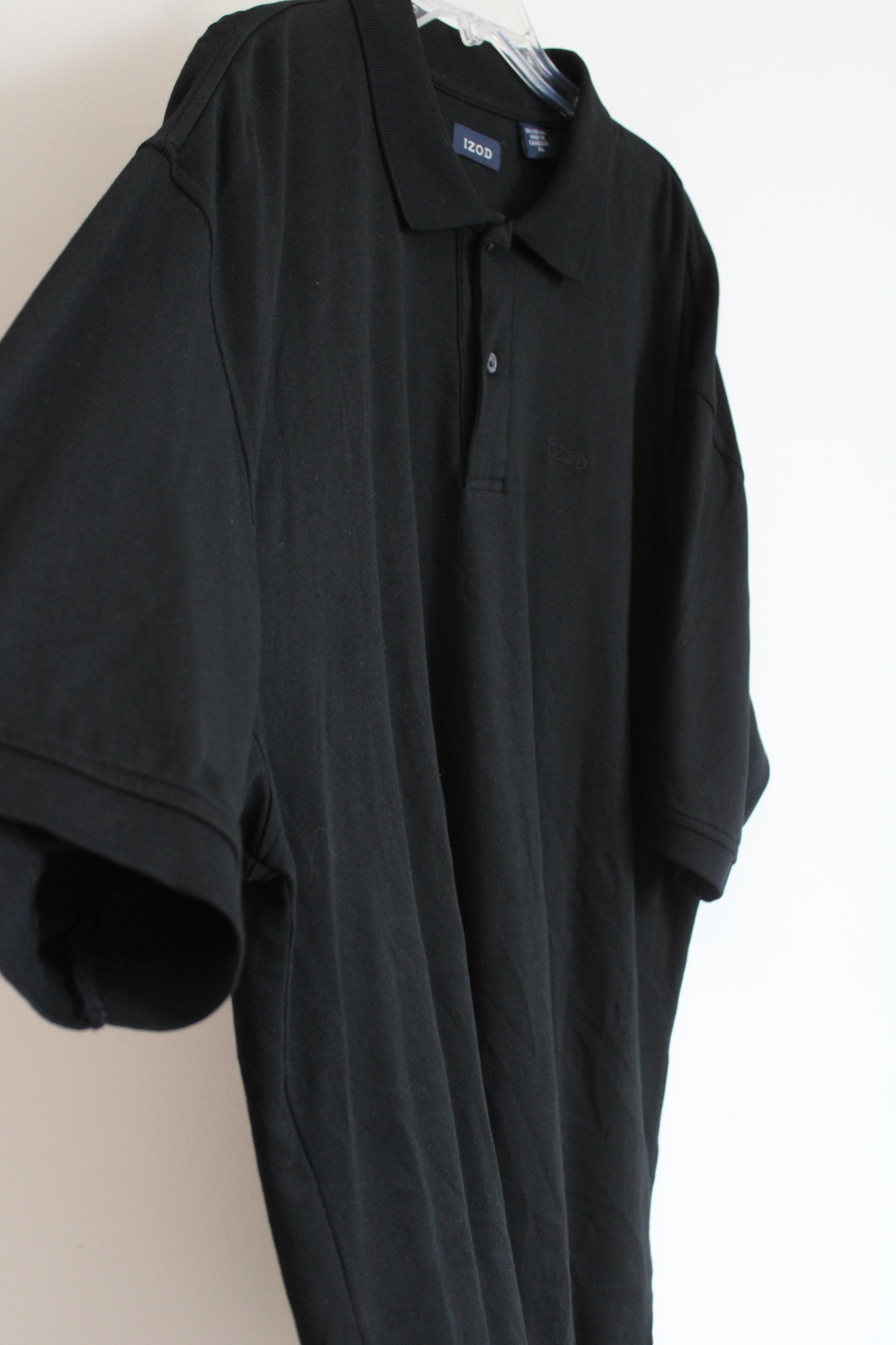 IZOD Black Polo Shirt | XL