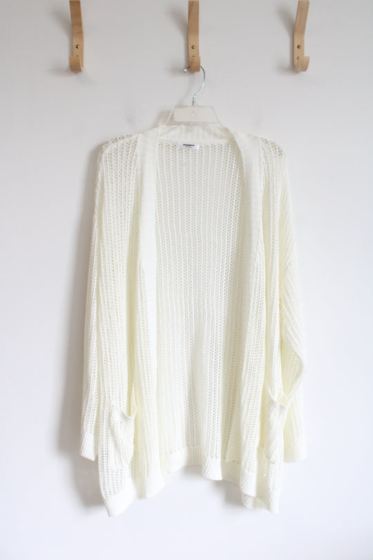 Zeagoo Cream Knit Cardigan | XXL