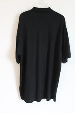 IZOD Black Polo Shirt | XL
