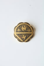 Vintage Toledo Gold Pin