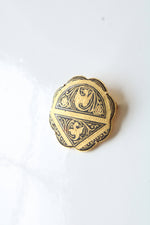 Vintage Toledo Gold Pin