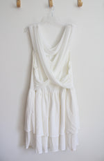 NEW Shein Curve White Layered Dress | 3XL