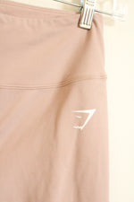 Gym Shark Light Pink Cropped Leggings | S
