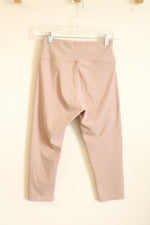 Gym Shark Light Pink Cropped Leggings | S