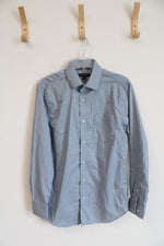 Banana Republic Checkered Long-Sleeved Button-Down Shirt | M