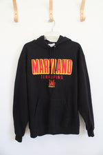 Champion Black Maryland Terrapins Hoodie | L