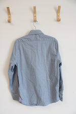Banana Republic Checkered Long-Sleeved Button-Down Shirt | M