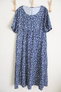 NEW JustFashionNow Blue Floral Dress | XL