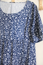 NEW JustFashionNow Blue Floral Dress | XL