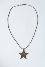 Sterling Silver Star Pendant Necklace