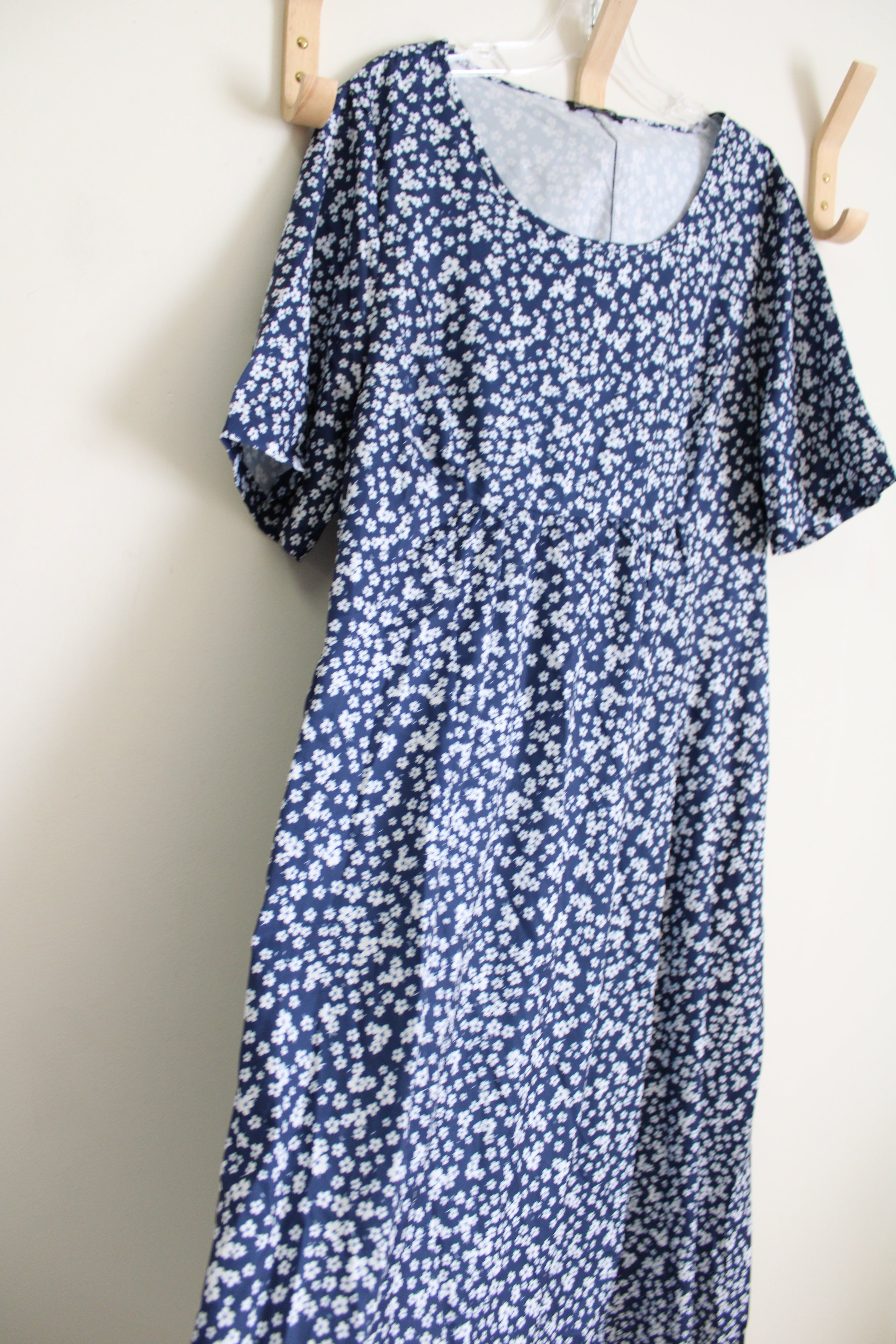 NEW JustFashionNow Blue Floral Dress | XL