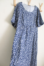 NEW JustFashionNow Blue Floral Dress | XL