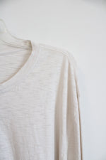 Sonoma White Cotton Long-Sleeved Shirt | XXL