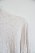 Sonoma White Cotton Long-Sleeved Shirt | XXL