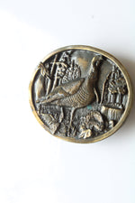 1983 Bergamot Brass Works Inc. Delavan Wisconsin Turkey Belt Buckle