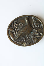 1983 Bergamot Brass Works Inc. Delavan Wisconsin Turkey Belt Buckle