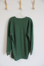 Architect Green Polyester Long Sleeved Shirt | XXL