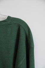Architect Green Polyester Long Sleeved Shirt | XXL