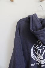 Port & Company Core Fleece 3J's Coffee Blue Full Zip Jacket | L