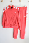 Adidas PrimeGreen Pink Track Suit | M
