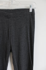 NEW Ann Taylor Black Gray Mini Houndstooth Print Leggings | M