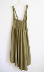 NEW Shein Curve Green Cross Strap Dress | 4XL