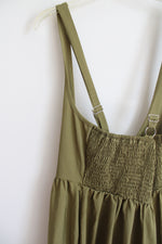 NEW Shein Curve Green Cross Strap Dress | 4XL