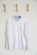 Tailor Byrd White Polyester Long-Sleeved Shirt | L