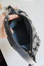 Coach Monogram Black Mini Bag