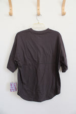 NEW Basix Of America Boothbay Harbor Maine Gray Shirt | S