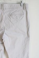 Sonoma Light Gray Chino Pants | 34X30