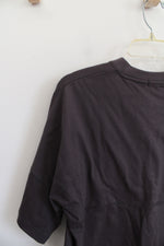 NEW Basix Of America Boothbay Harbor Maine Gray Shirt | S