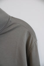 Adidas Gray Quarter-Zip Long-Sleeved Shirt | L